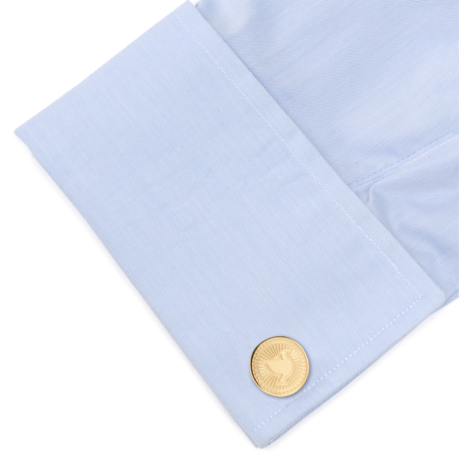 Gold Dove Radial Cufflinks by Cufflinks.com