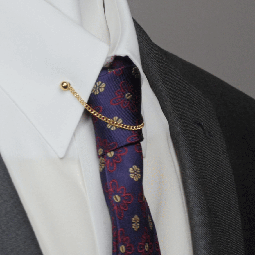 Stainless Steel Gold Chain Collar Bar DestGlow