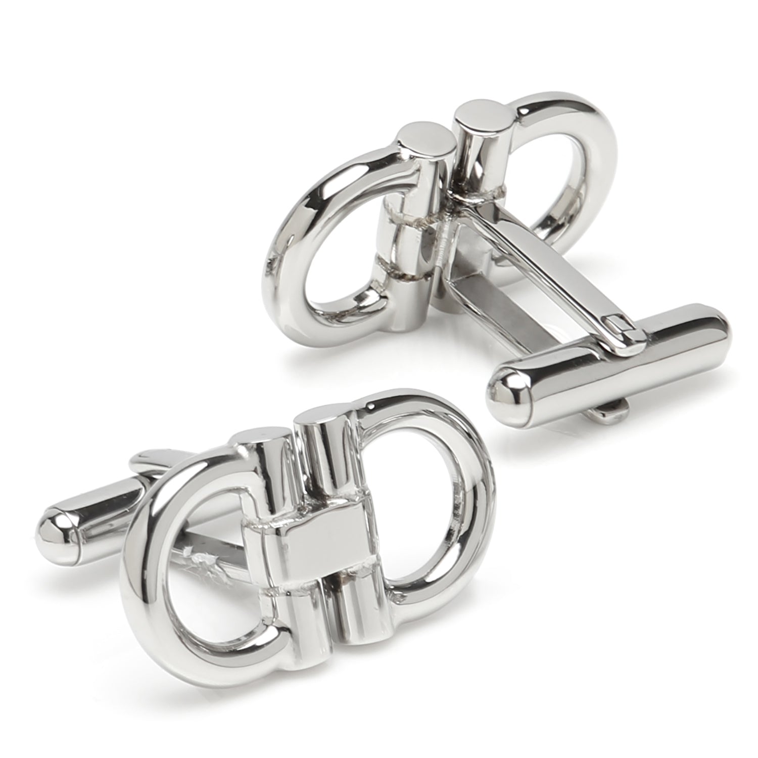 Horse Bit Stainless Steel Cufflinks by Cufflinks.com