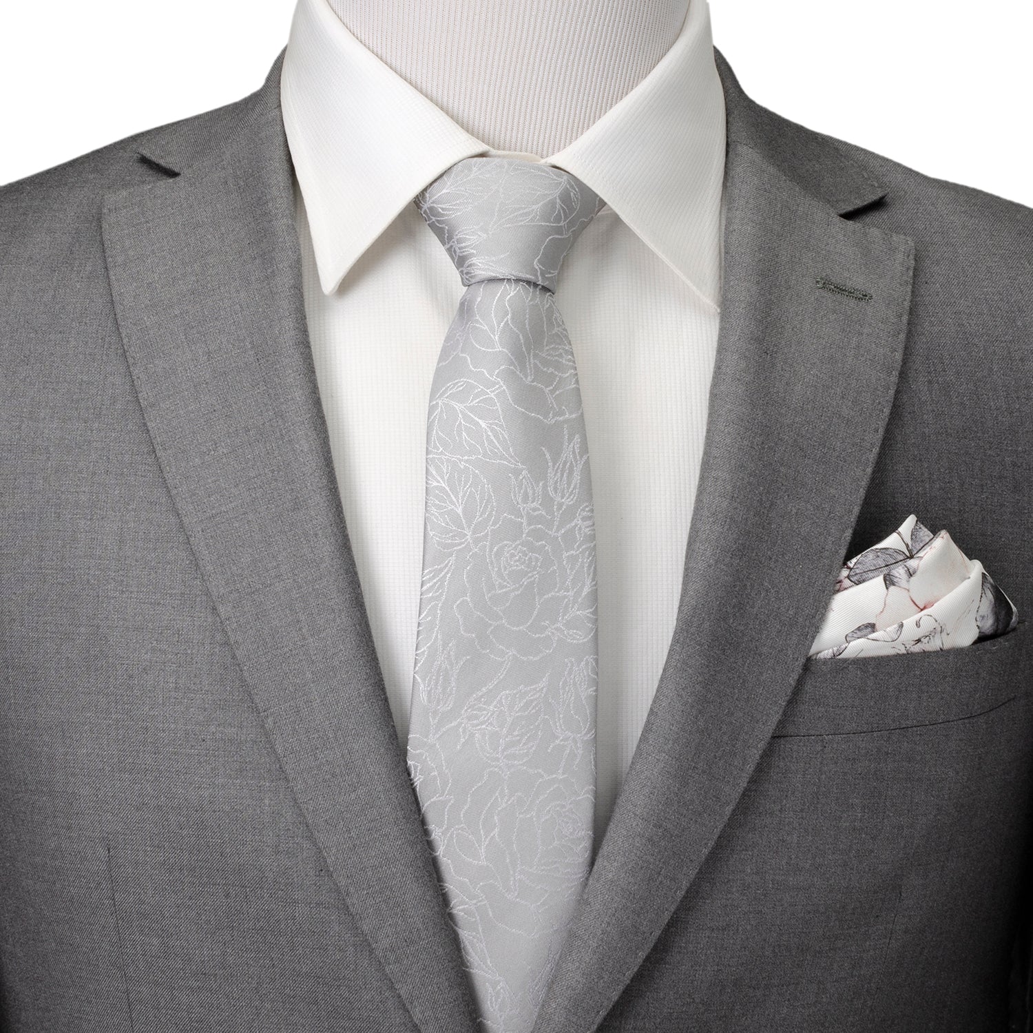 Floral Gray Men&