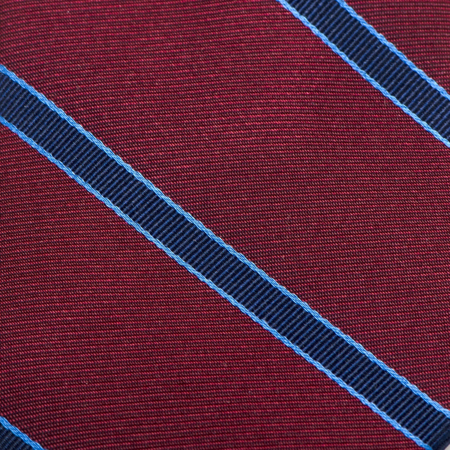 The Phillip Tie (Burgundy Stripe Men&