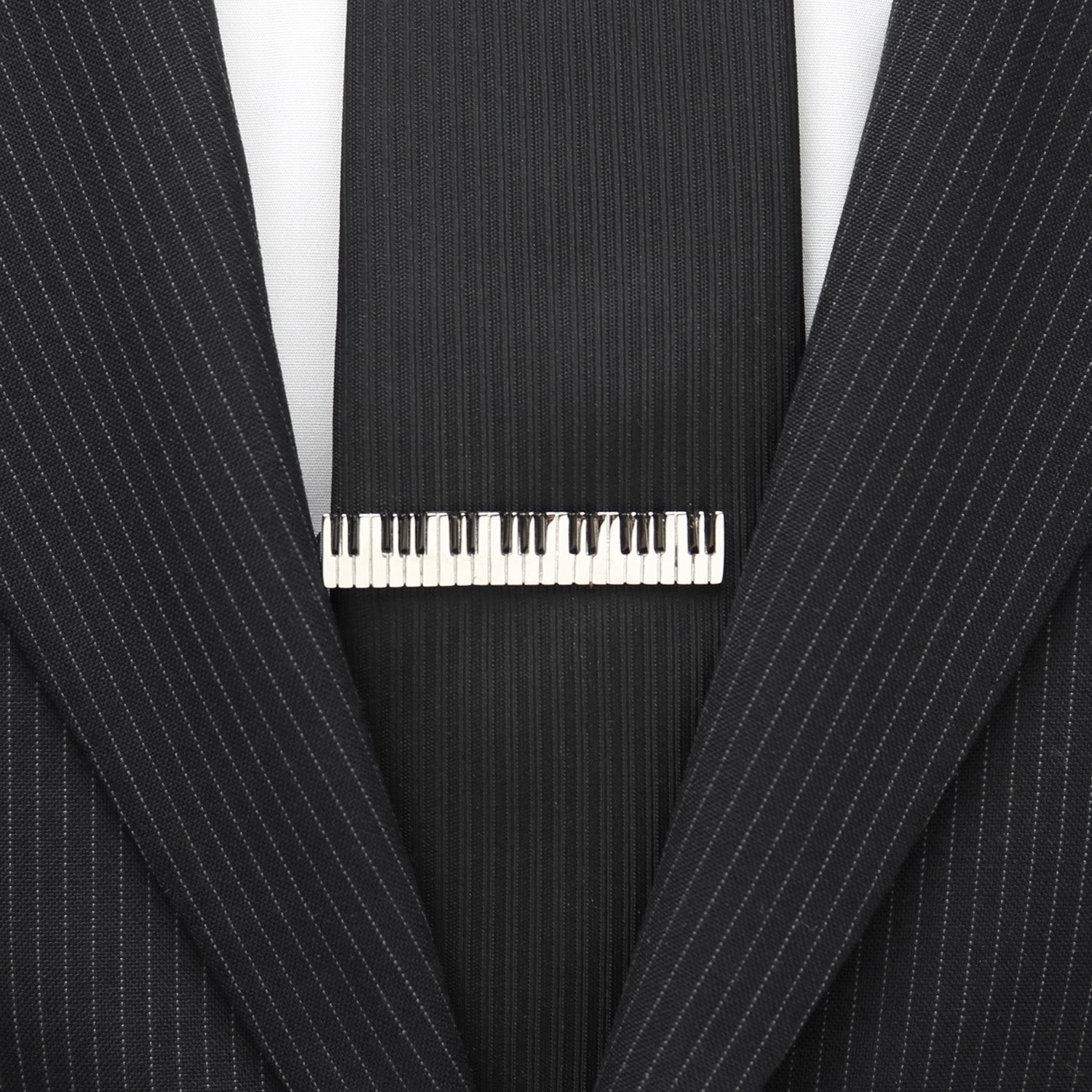 Piano Keys Tie Clip by Cufflinks.com