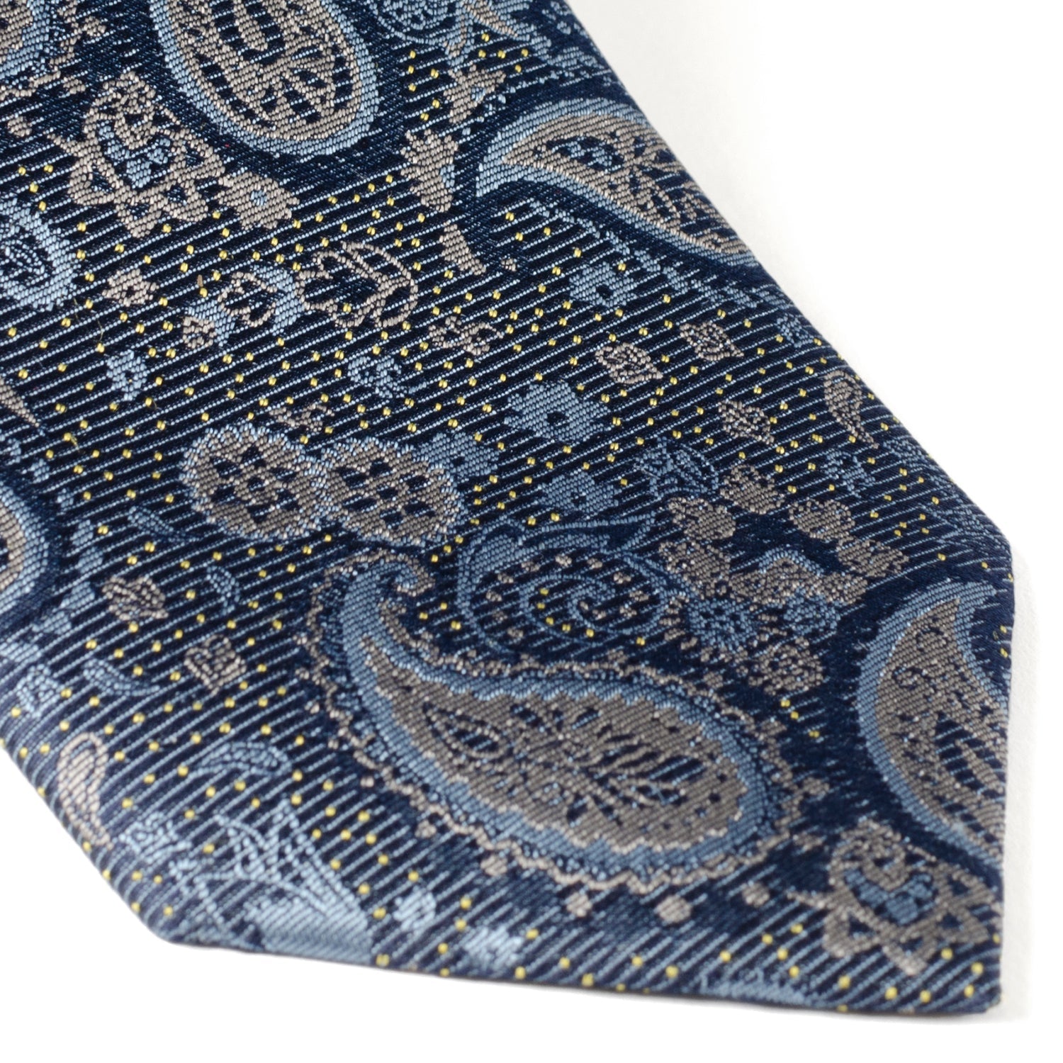 Blue & Gray Paisley Men&