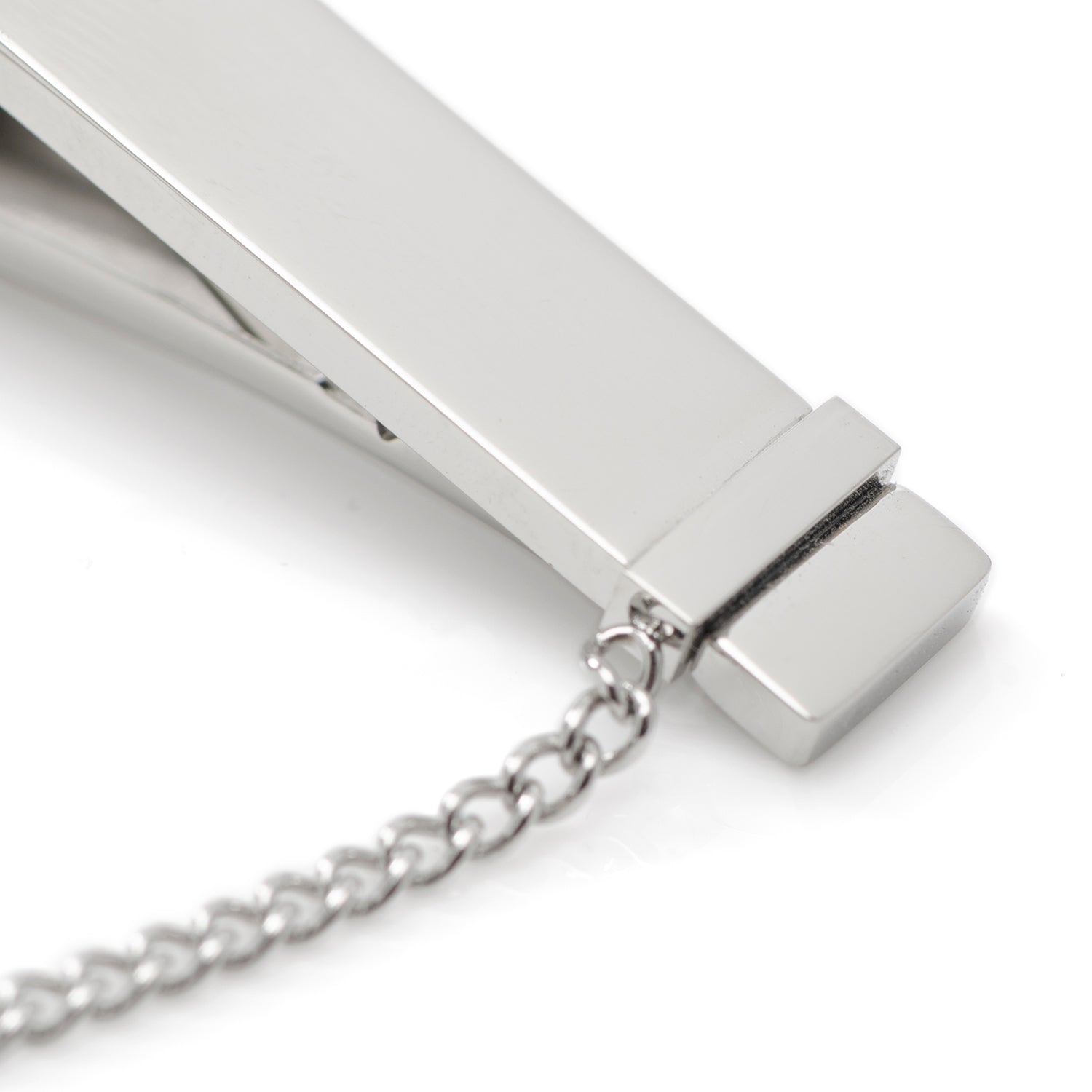 Stainless Steel Chain Tie Clip by Cufflinks.com