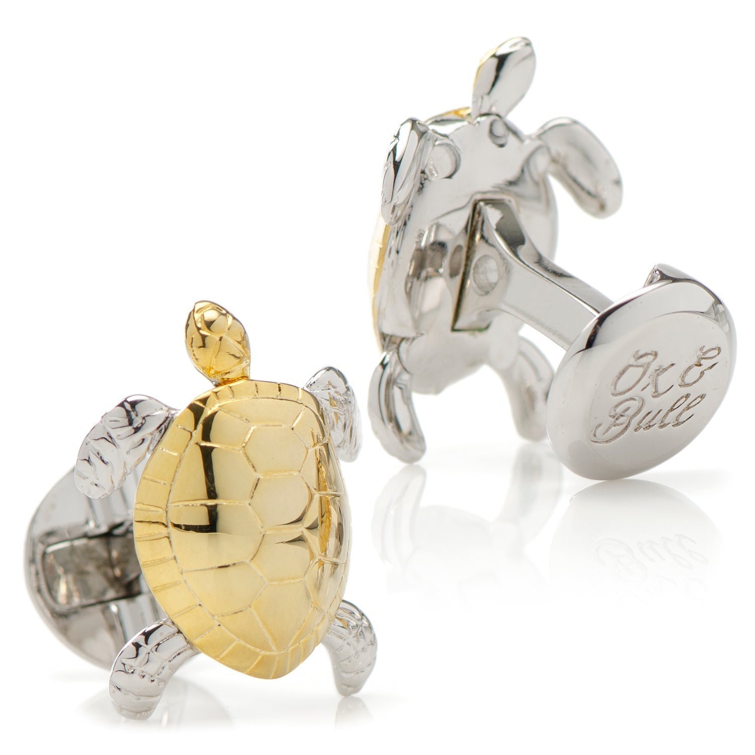Turtle Movement 3D Cufflinks DestGlow