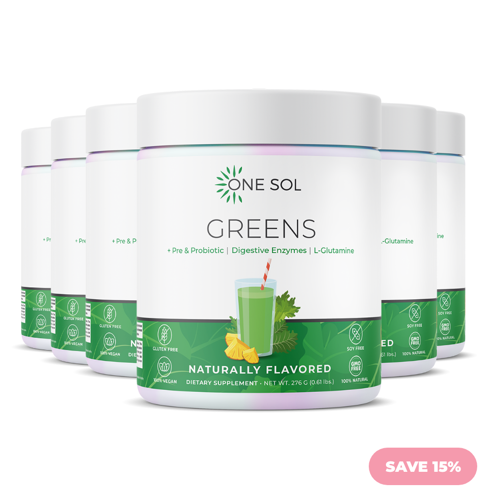 Greens + Pre & Probiotic with Digestive Enzymes DestGlow