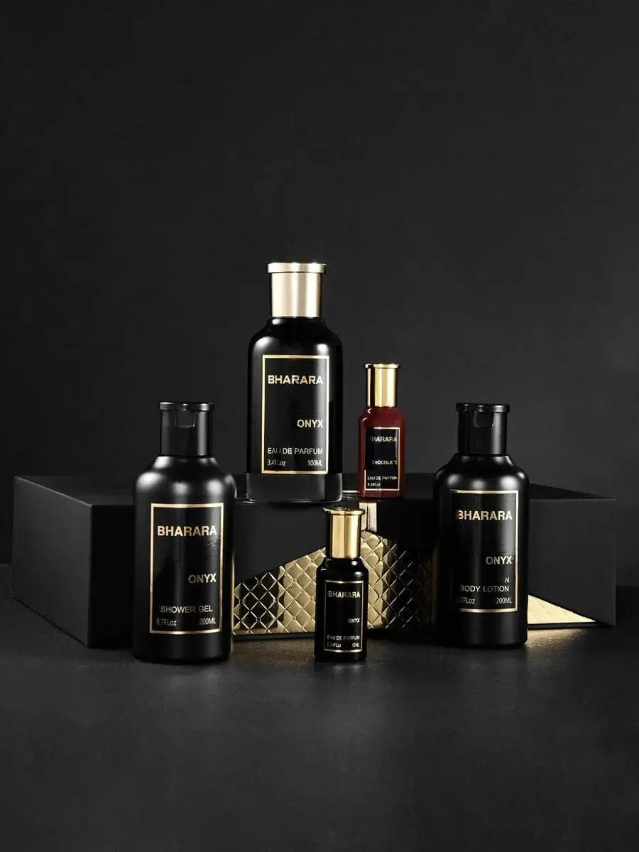 Onyx Luxury by Bharara Men 5pc Gift Set 3.4oz EDP Spray by perfumesandrea