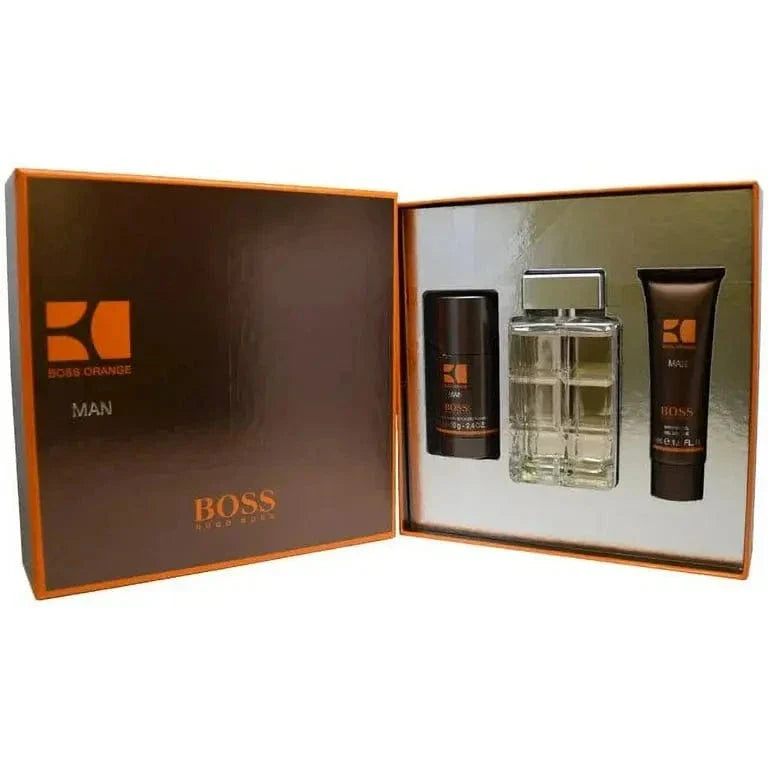 Orange By Hugo Boss For Men EDT Spray (3pc Gift Set) - DestGlow