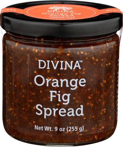 Orange Fig Spread, Divina by Country Life Natural Foods