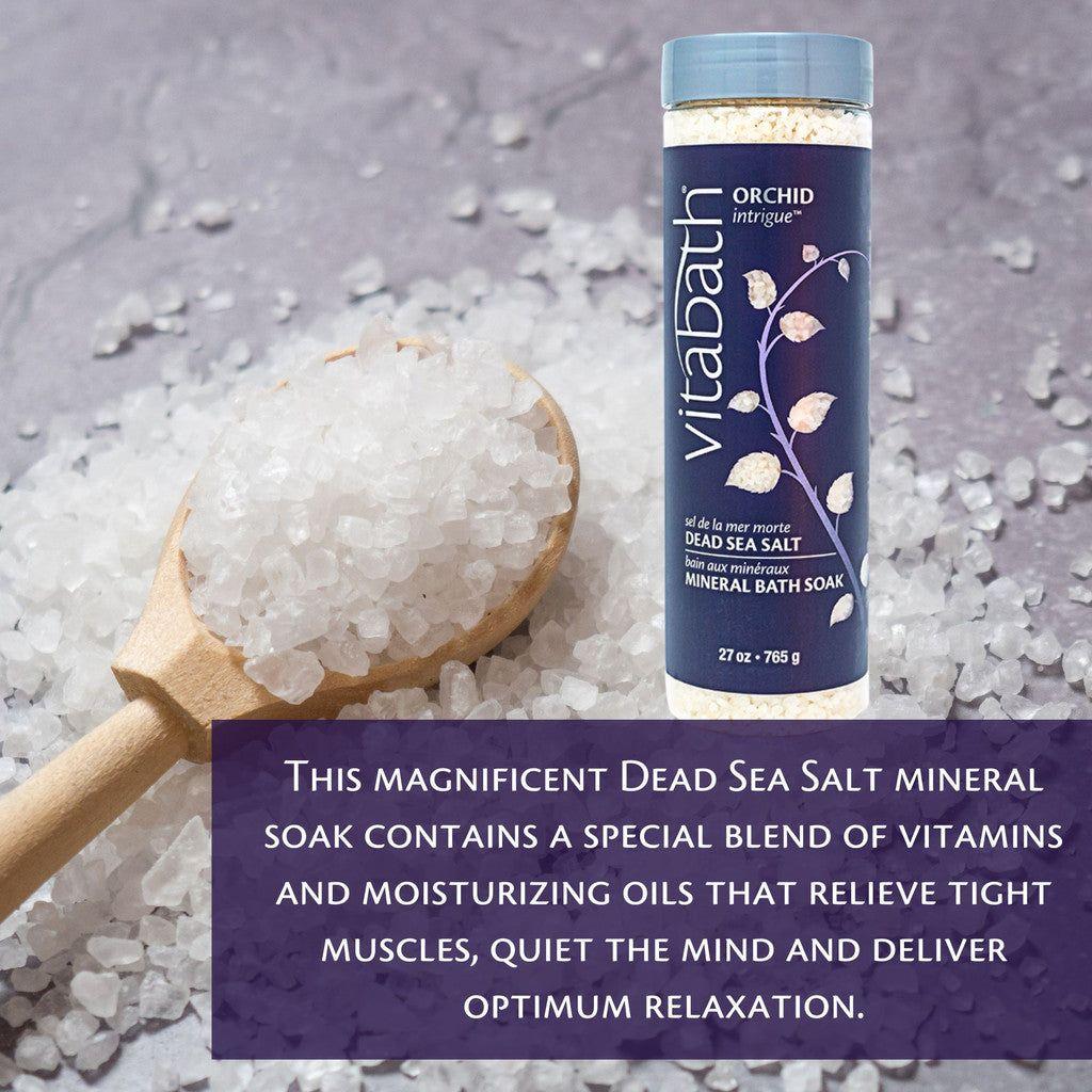 Vitabath Orchid Intrigue Dead Sea Salt 27 oz by Pasteur Pharmacy