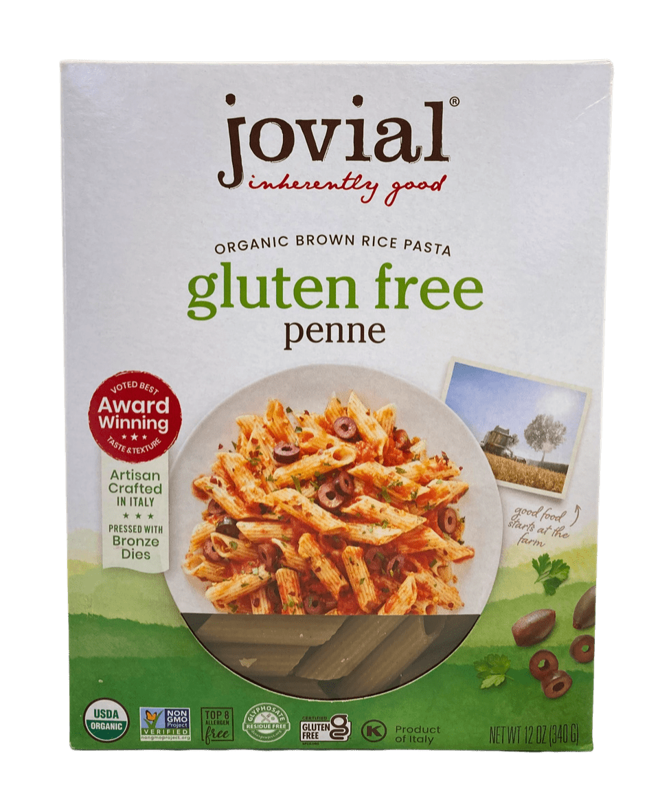Penne, Brown Rice, Organic, Jovial, Gluten-Free by Country Life Natural Foods