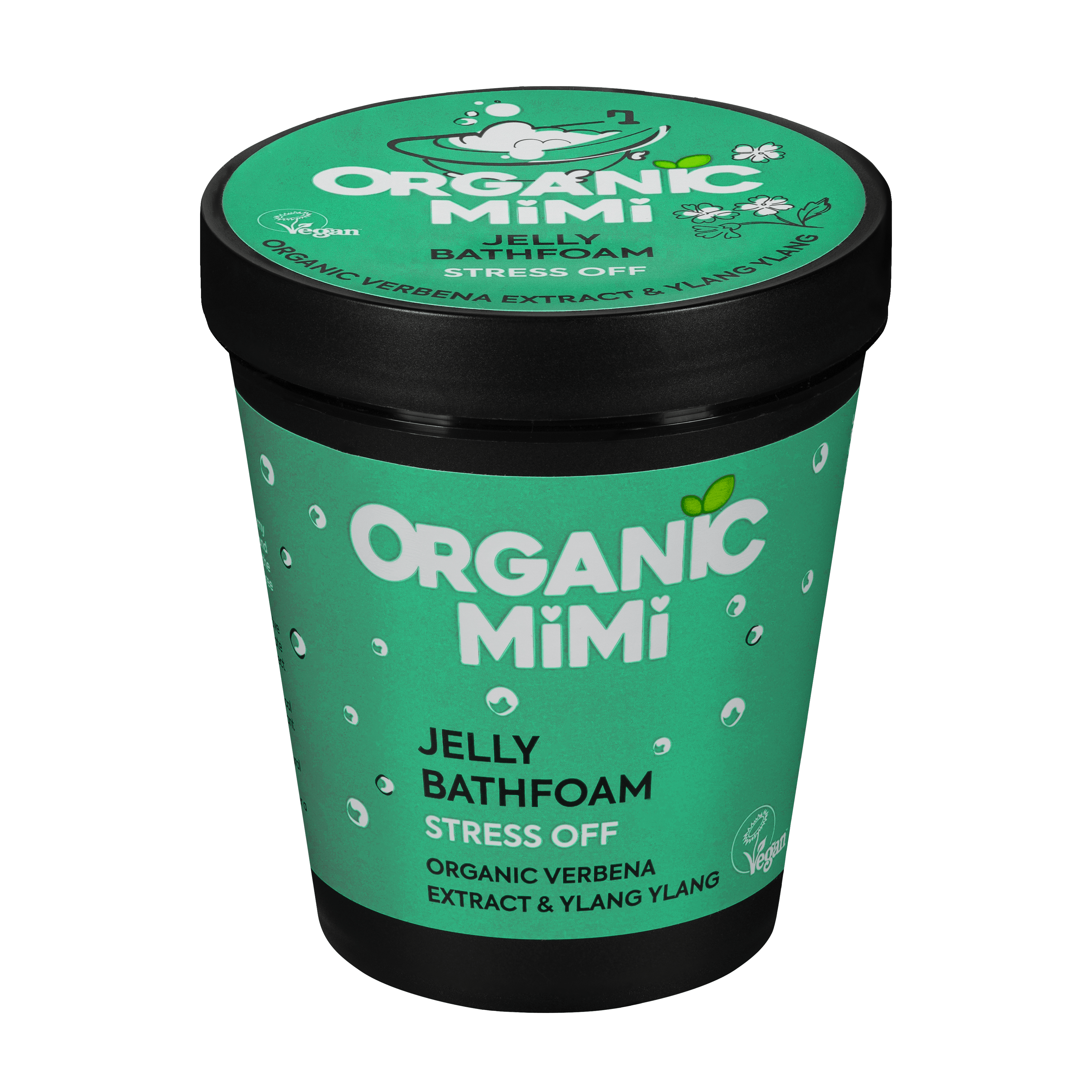 Organic Mimi, Jelly Bathfoam Stress Off Verbena & Ylang Ylang, 200 ml by Damask Rose