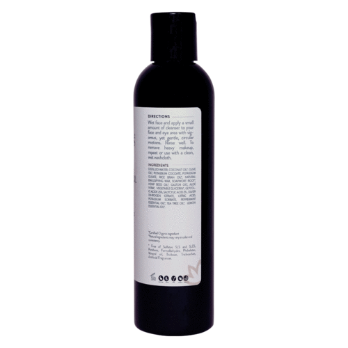 Organic Acne Control Cleanser - Hemp Seed Oil Face & Body Wash