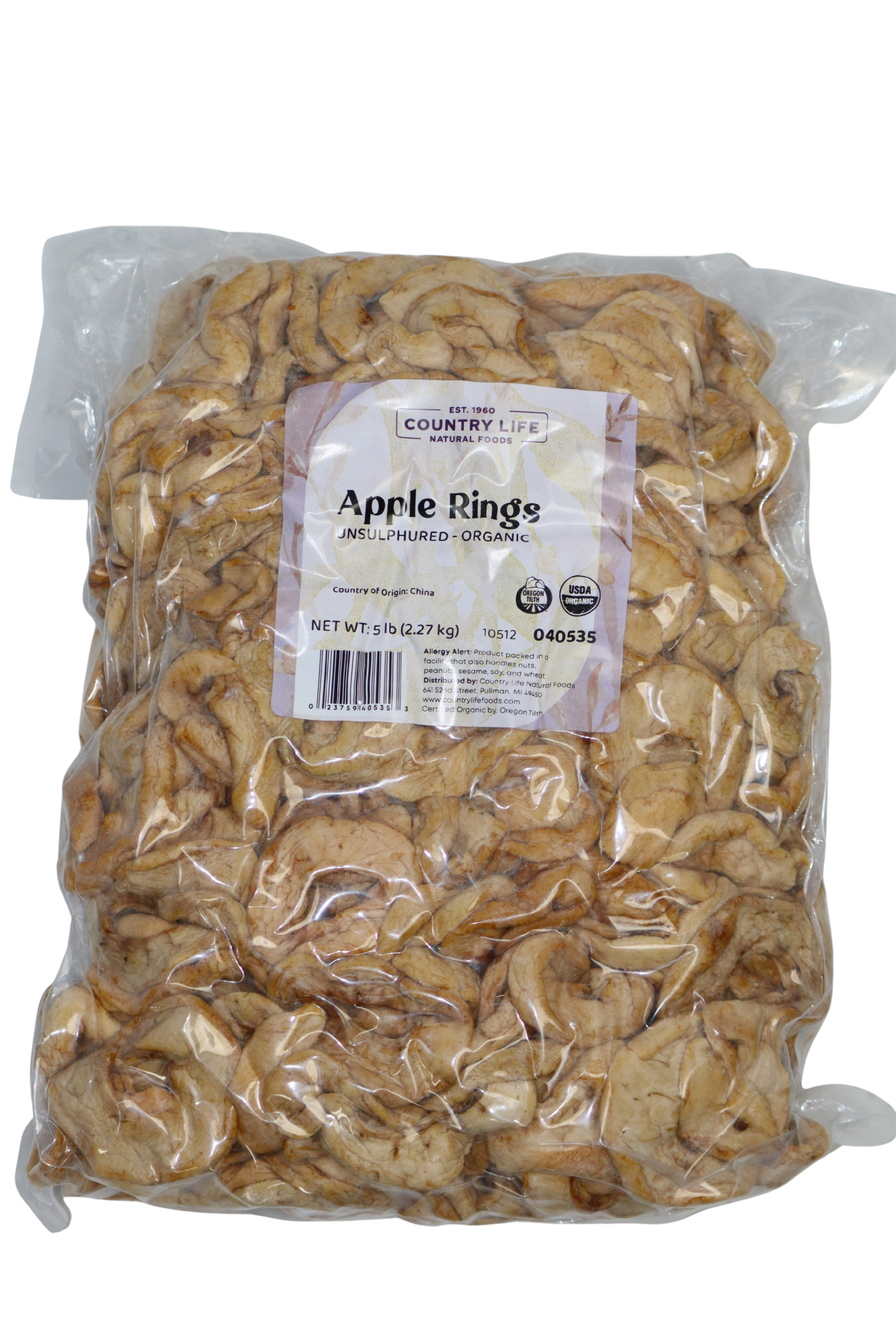 Apple Rings, Organic - DestGlow