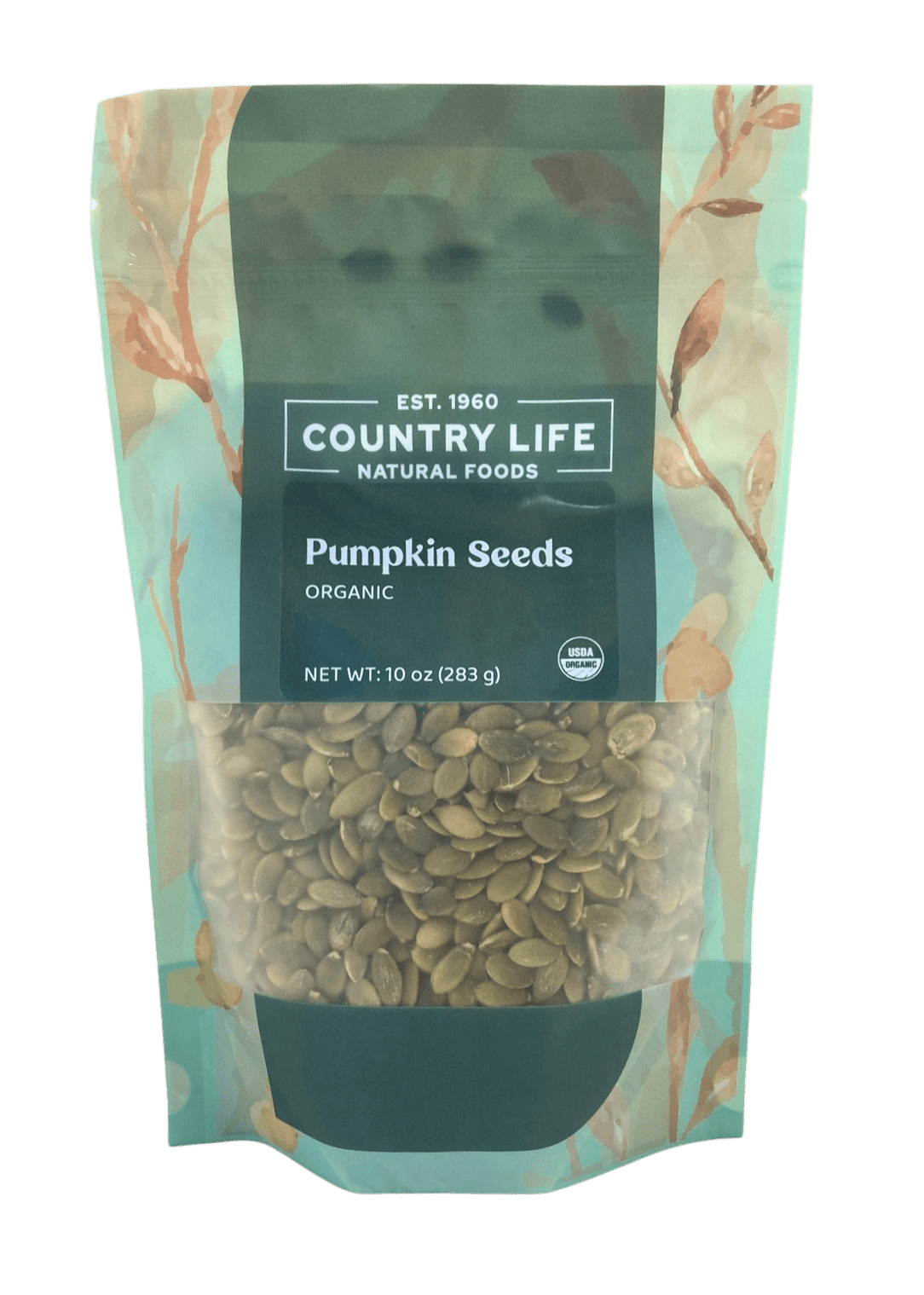 Pepitas (Pumpkin Seeds), Organic by Country Life Natural Foods