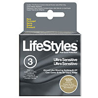 LifeStyles Ultra Sensitive Condoms, Flared Shape for Enhanced Sensitivity by Pasteur Pharmacy