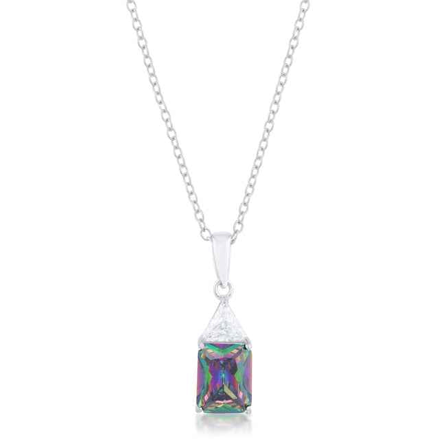Classic Mystic Cubic Zirconia Drop Necklace