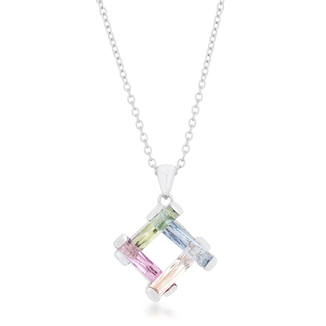 Avera Myra Necklace 10ct Multicolor Statement Piece