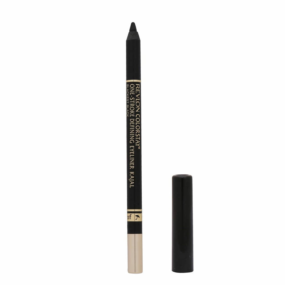 Revlon Colorstay One-Stroke Defining Eyeliner Kajal - Blackest Black by Dista