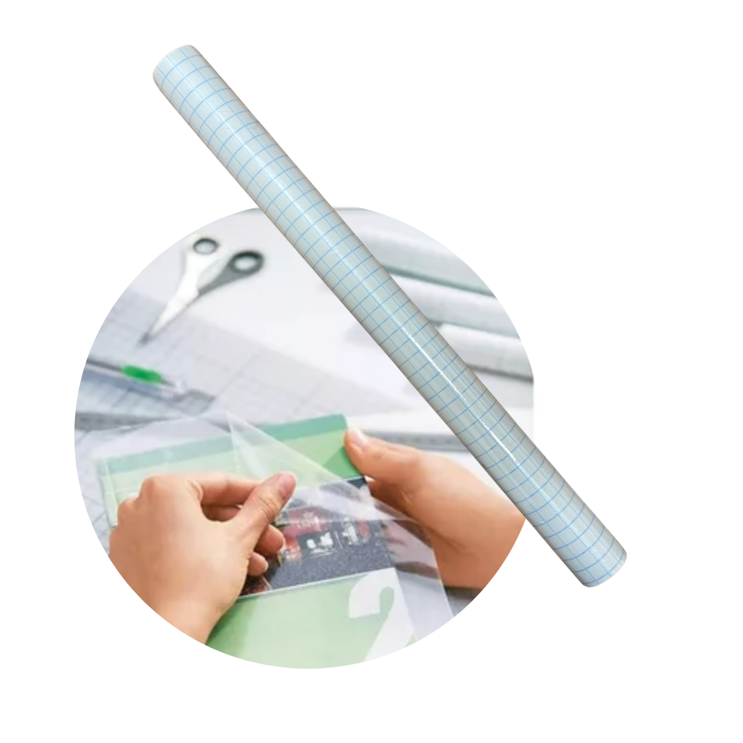 Papel adhesivo transparente AA2024-11-0734 DestGlow