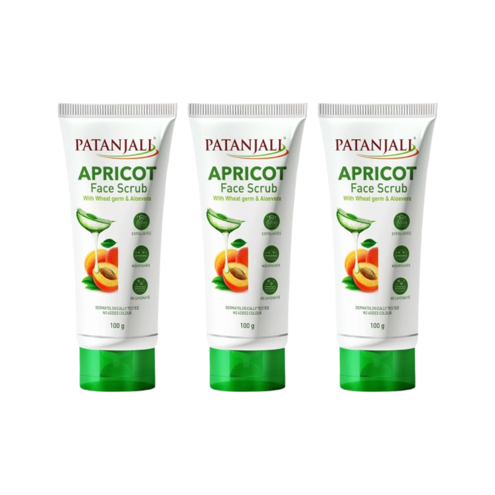 Patanjali Apricot Face Scrub