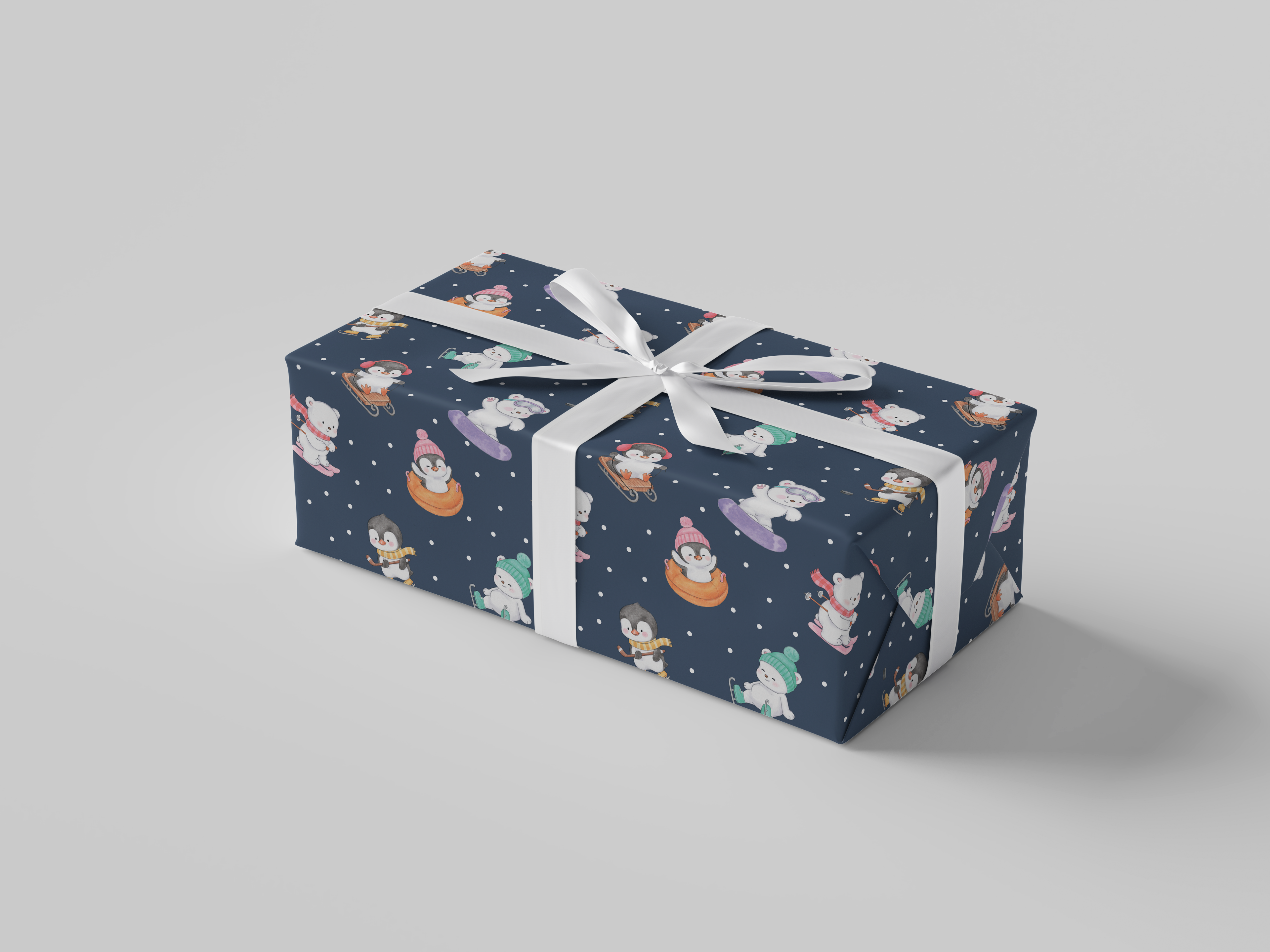 P, B, and Yay! Gift Wrap by Deck & Adorn