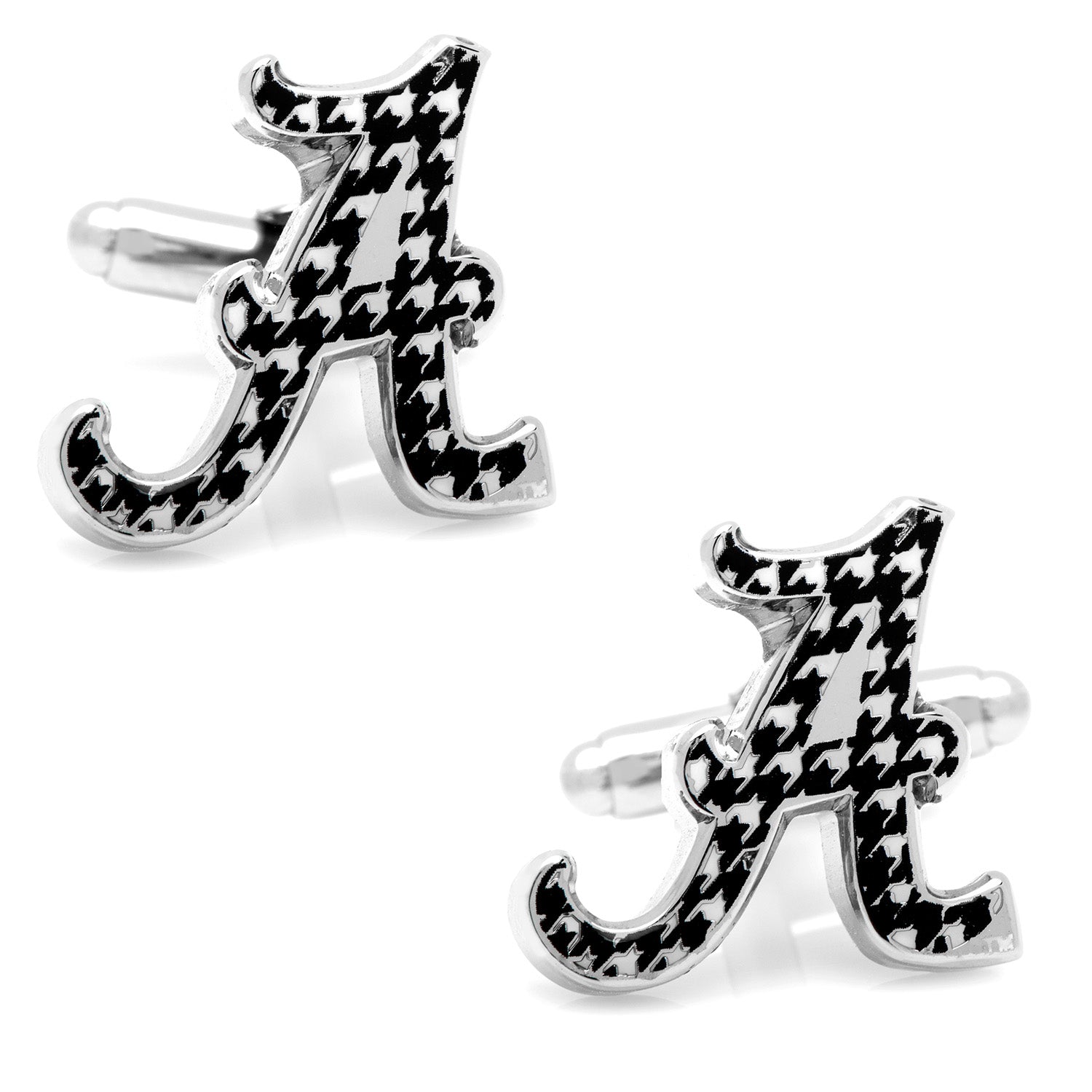 NCAA University of Alabama Houndstooth Cufflinks by Cufflinks.com