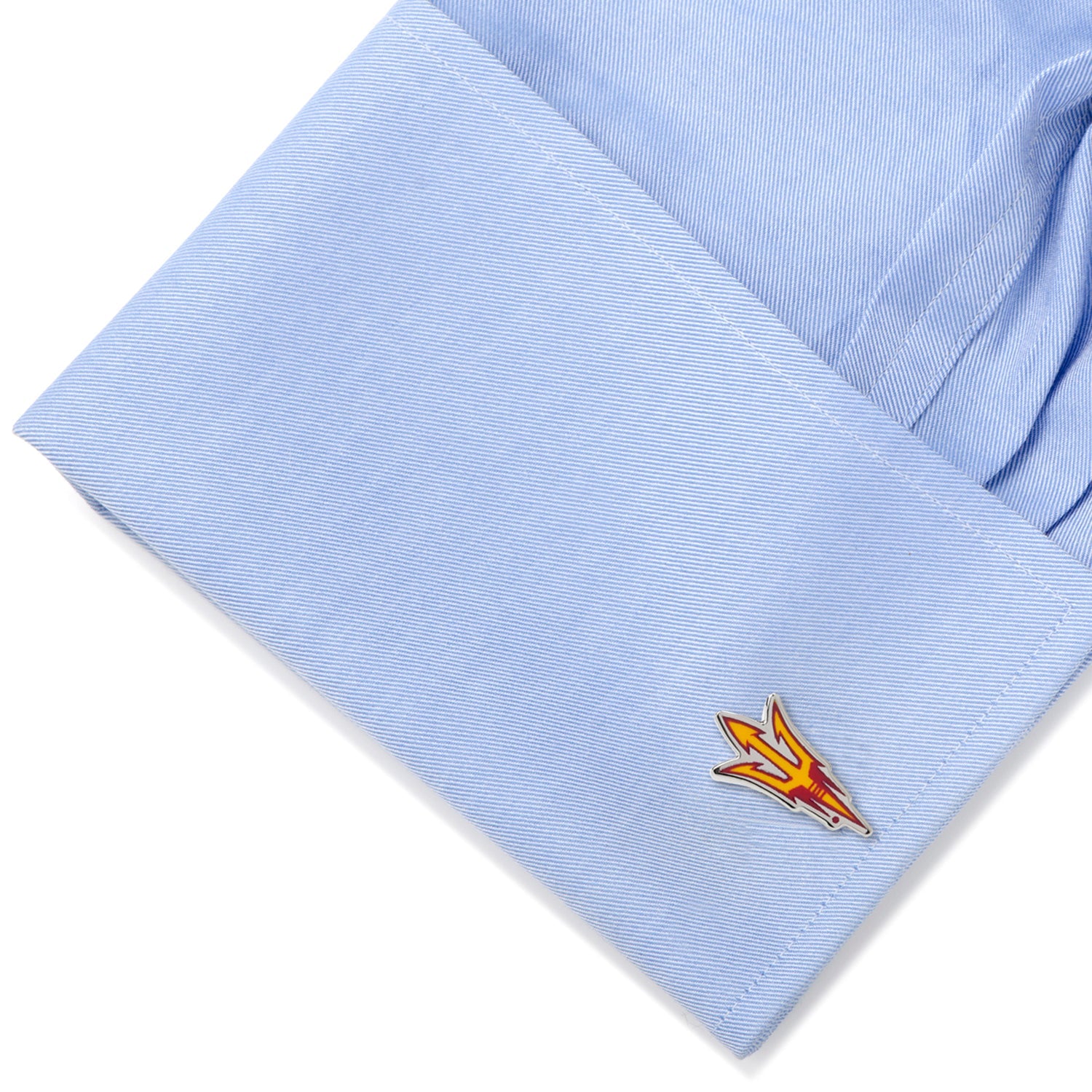 NCAA Arizona State University Sun Devils Pitchfork Cufflinks by Cufflinks.com