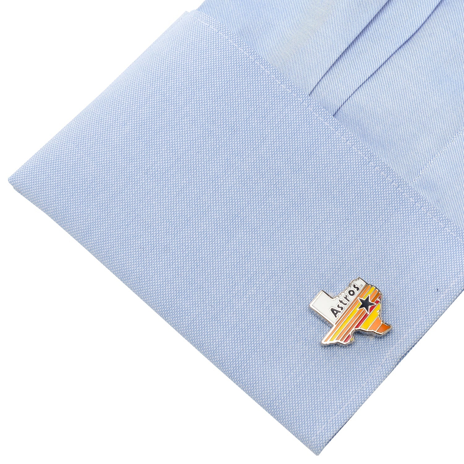 MLB Houston Astros Tequila Sunrise Cufflinks by Cufflinks.com