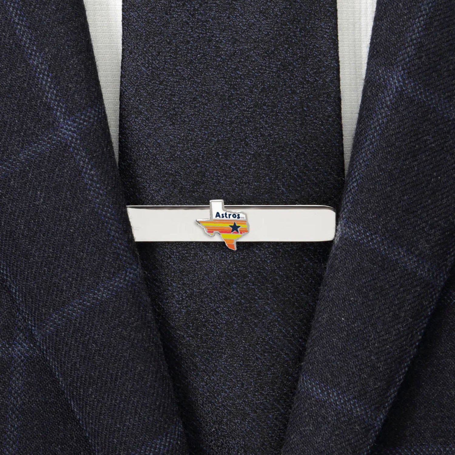 MLB Houston Astros Tequila Sunrise Tie Bar by Cufflinks.com