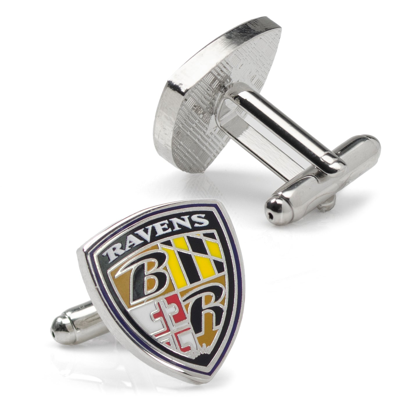 NFL Baltimore Ravens Shield Cufflinks by Cufflinks.com