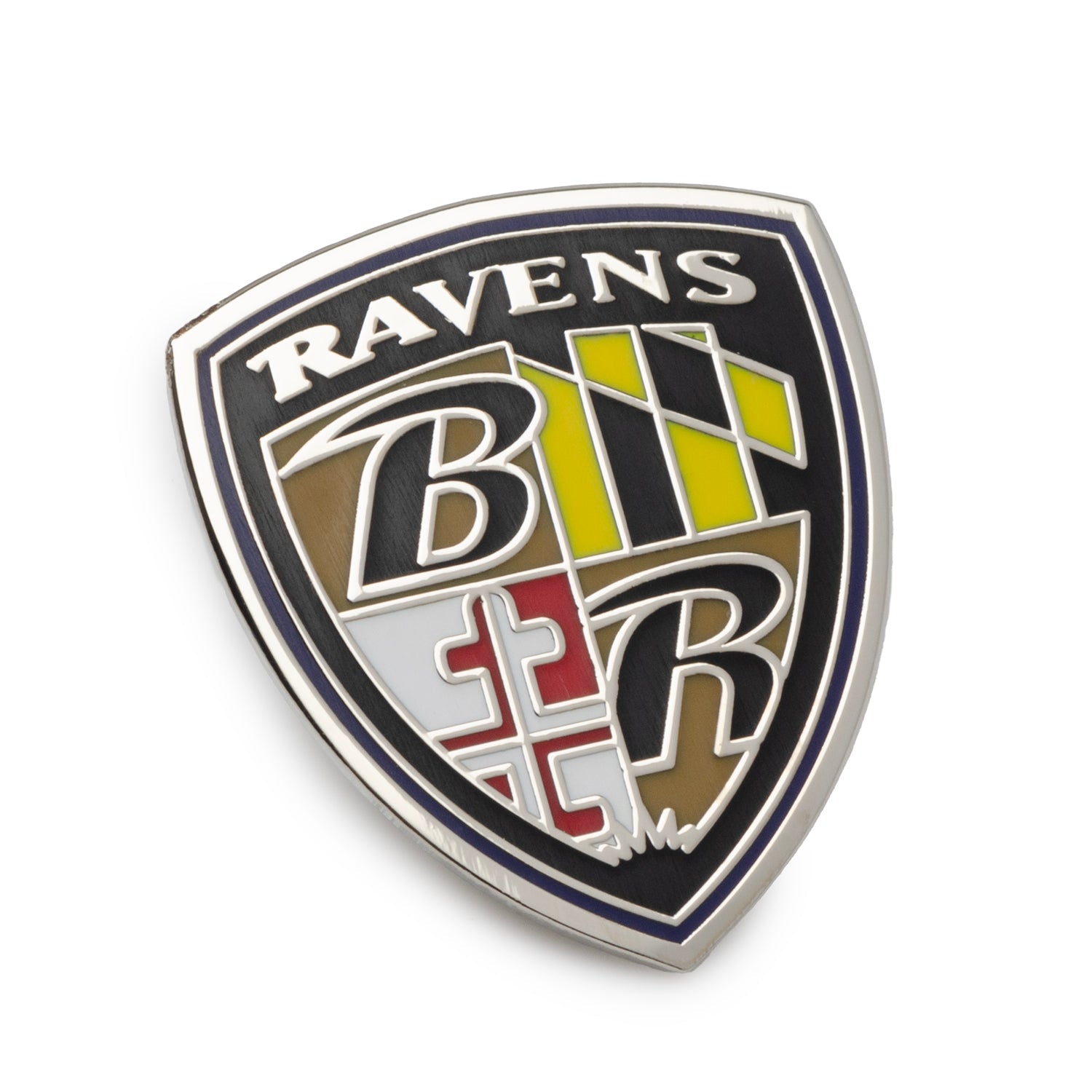 NFL Baltimore Ravens Shield Lapel Pin by Cufflinks.com