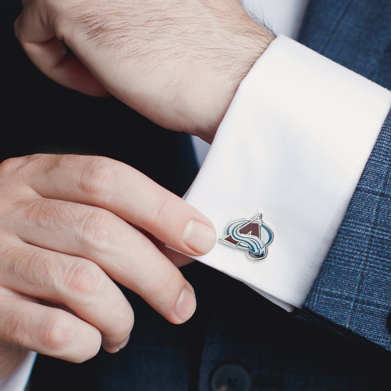 NHL Colorado Avalanche Cufflinks by Cufflinks.com