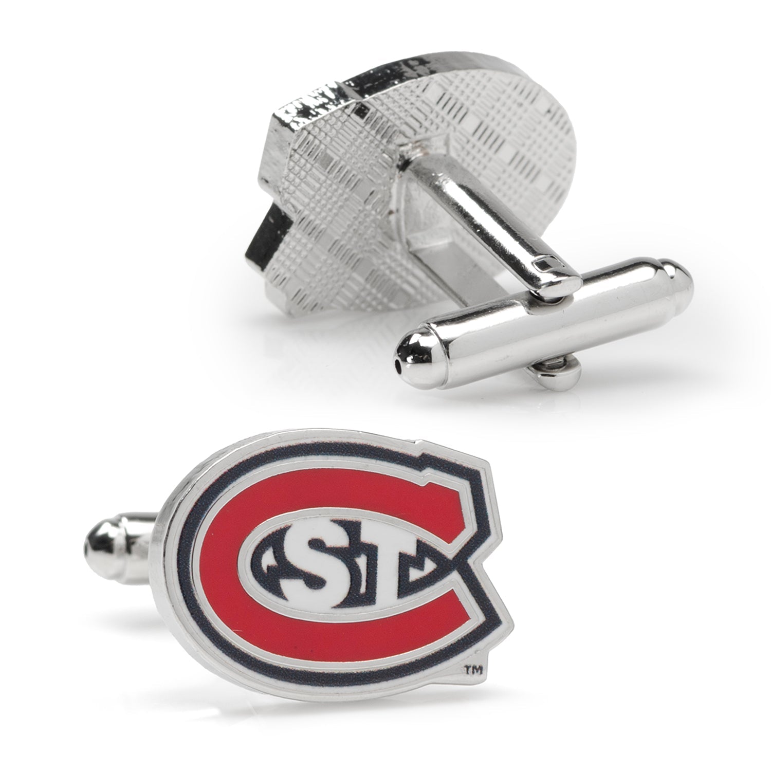 NCAA St. Cloud State Husky Mascot Cufflinks by Cufflinks.com