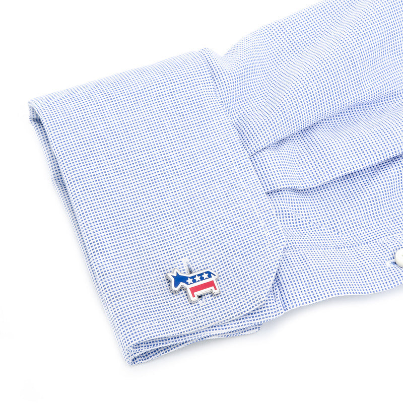 Democratic Donkey Cufflinks by Cufflinks.com