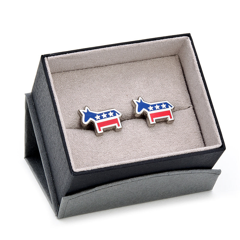 Democratic Donkey Cufflinks by Cufflinks.com