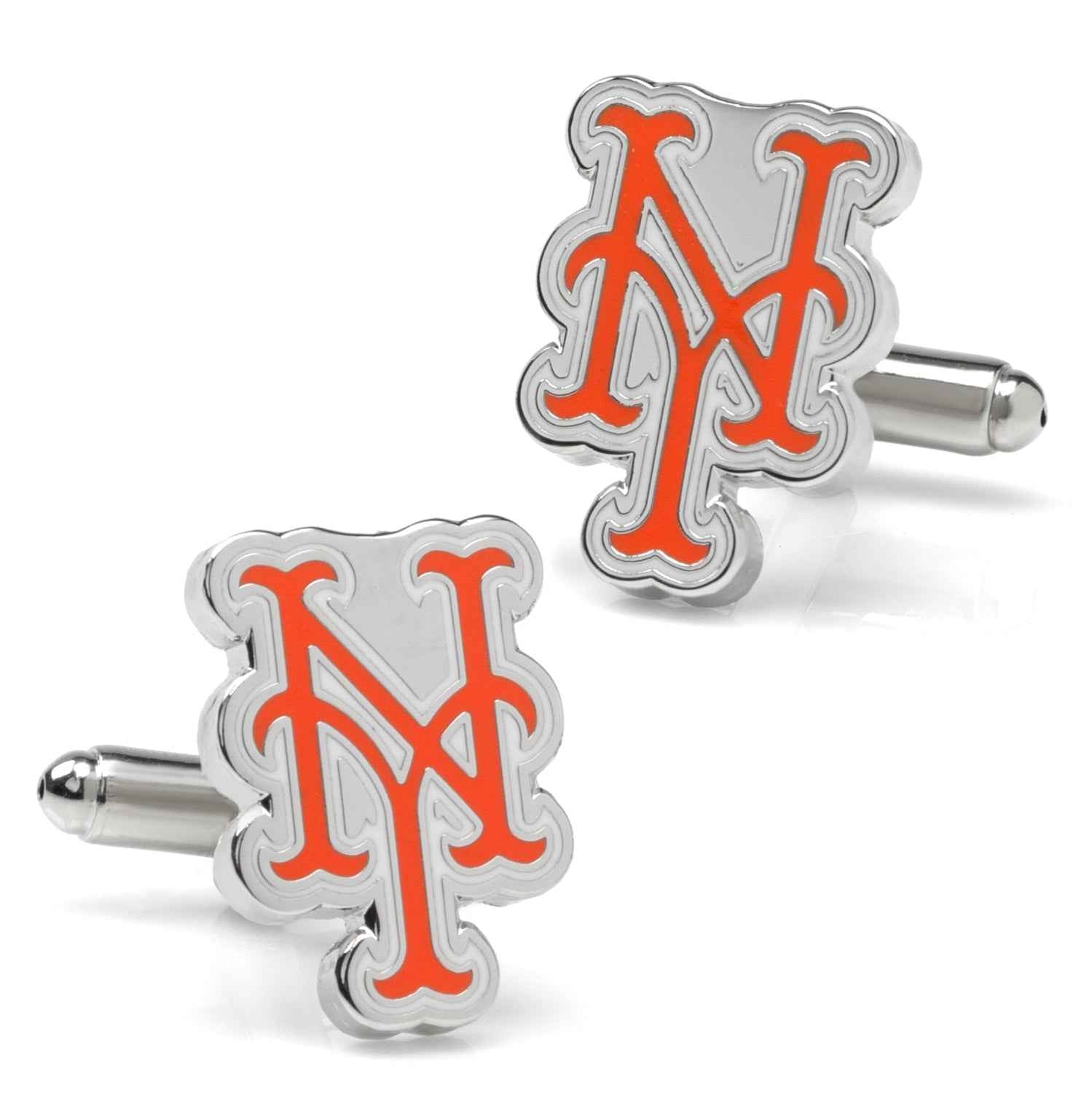 MLB New York Mets Cufflinks and Tie Clip Gift Set