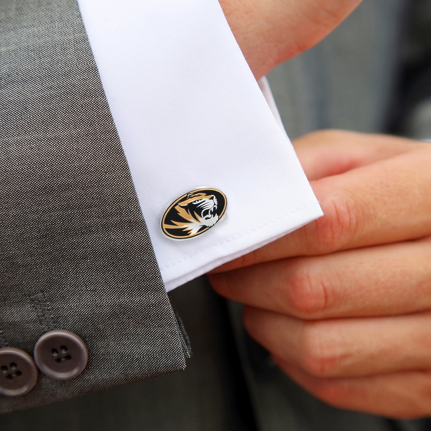NCAA University of Missouri Tigers Cufflinks by Cufflinks.com