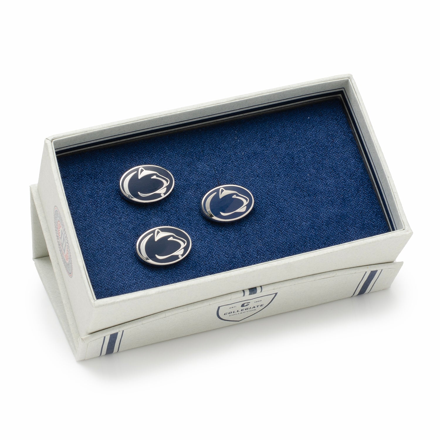 NCAA Penn State University Nittany Cufflinks and Lapel Pin Gift Set