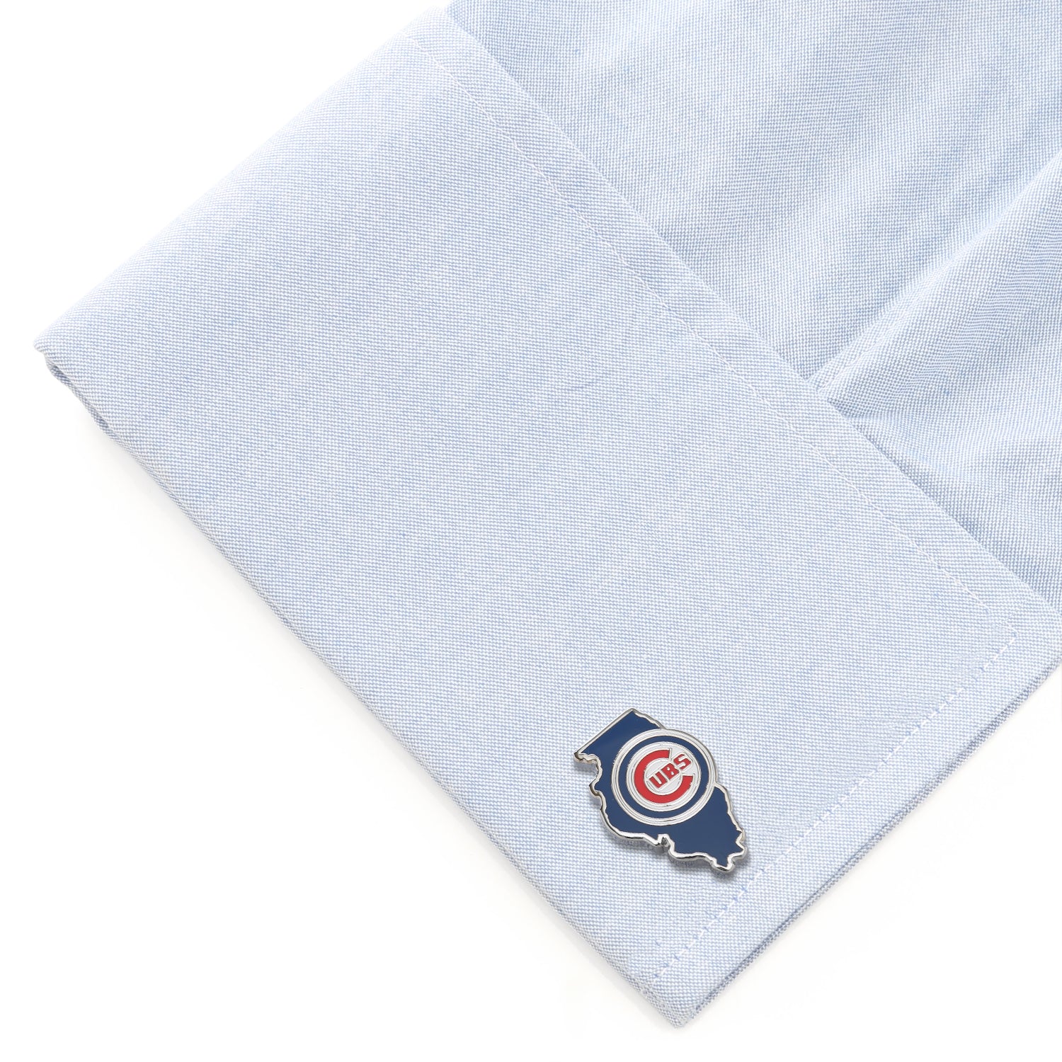 MLB Chicago Cubs State Shaped Cufflinks by Cufflinks.com