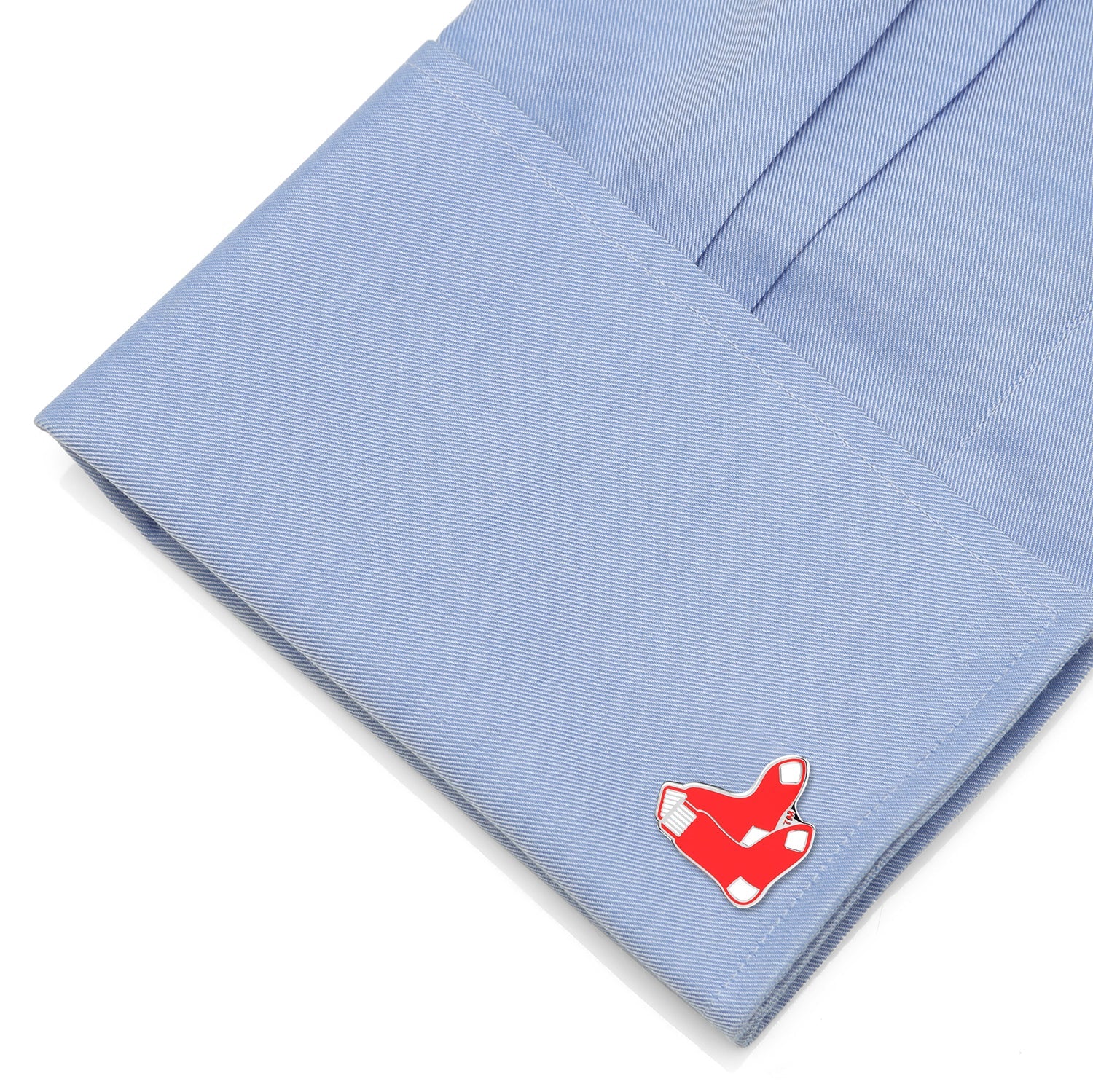 MLB Boston Red Sox Cufflinks and Tie Bar Gift Set by Cufflinks.com