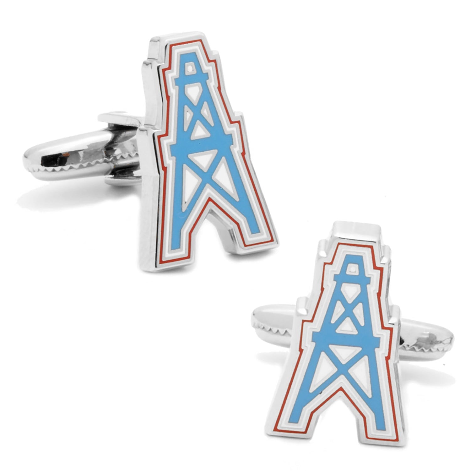 NFL Houston Oilers Vintage Cufflinks by Cufflinks.com