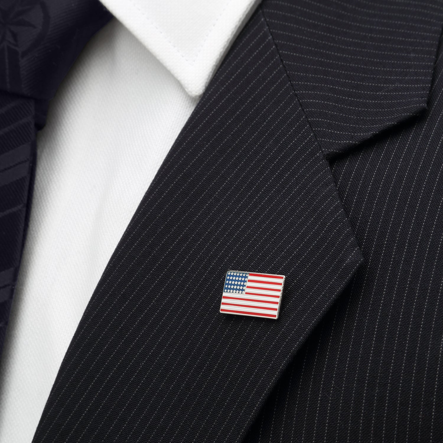 American Flag Lapel Pin by Cufflinks.com