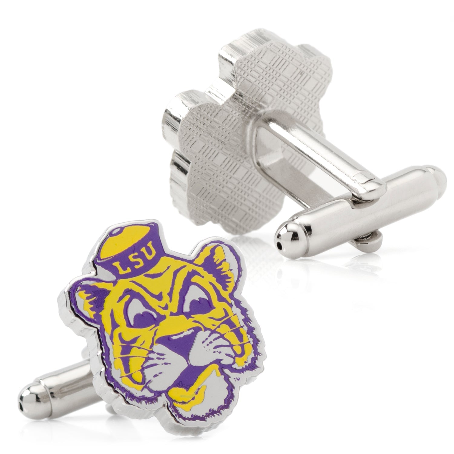 NCAA LSU Tigers Throwback Cufflinks by Cufflinks.com
