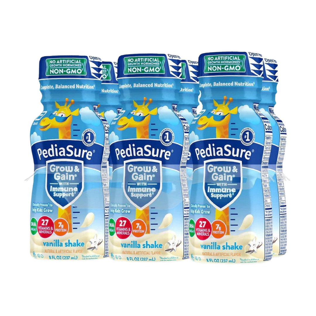 PediaSure Nutritional Shake Vanilla (6 pack 8 oz) DestGlow