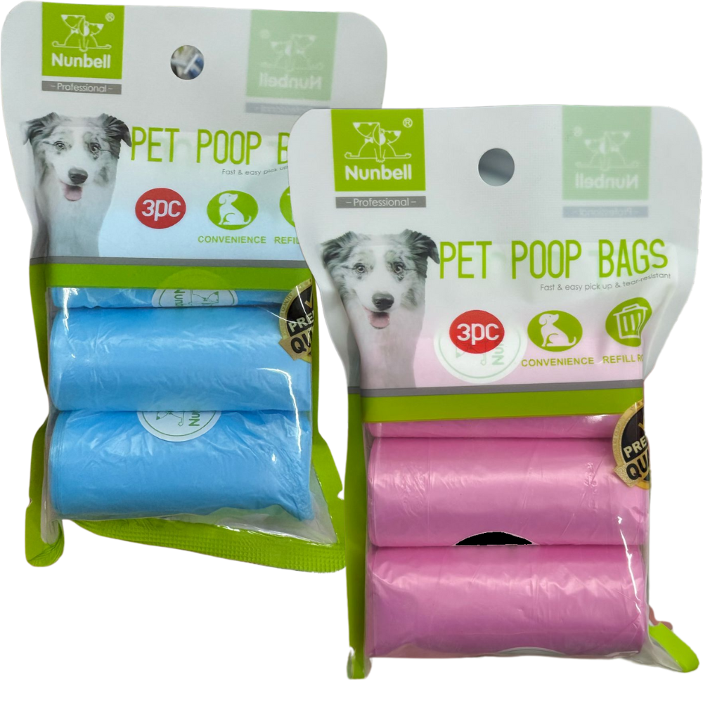 Pet Poop Bags 3-Pack DestGlow