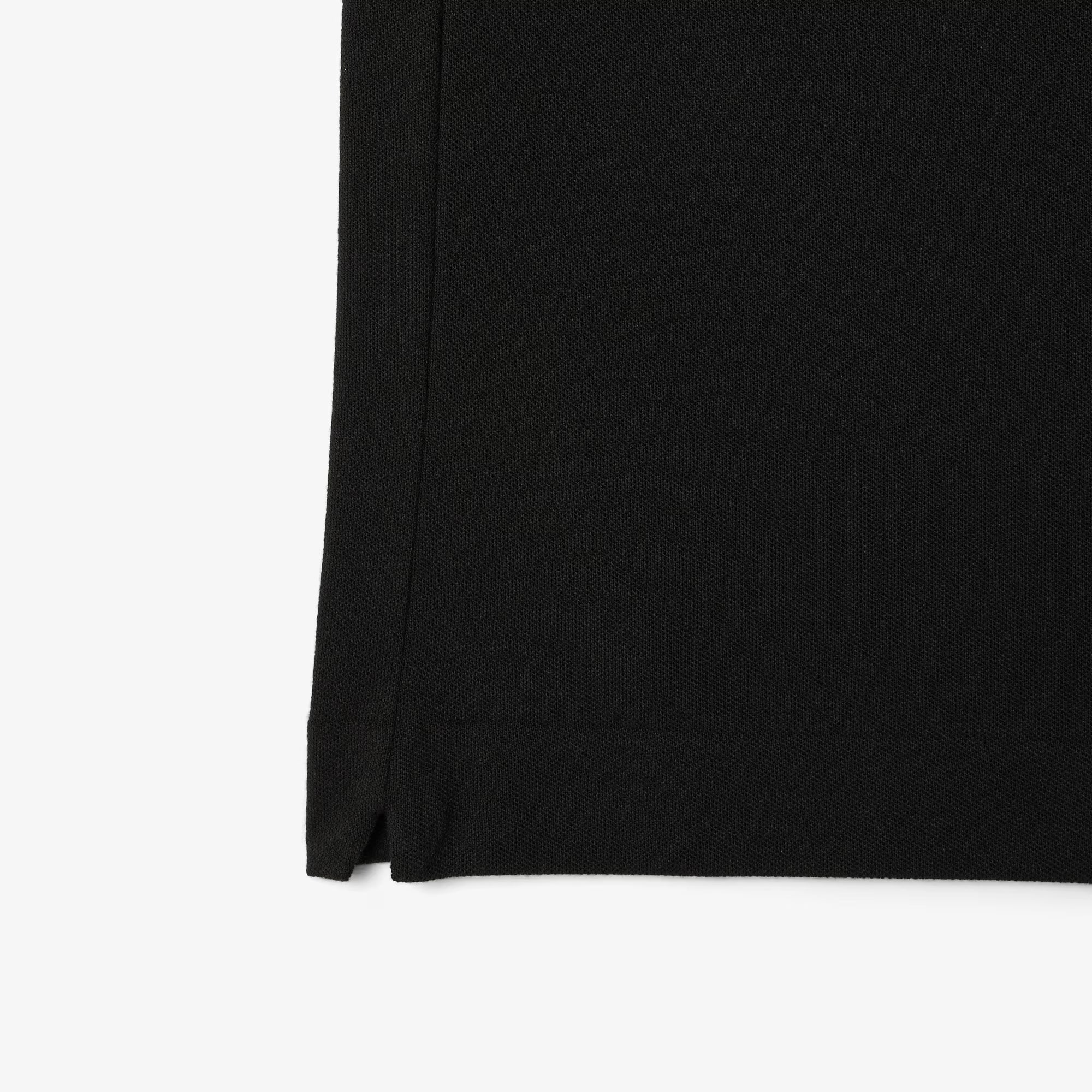 Lacoste Mens Light Pique Polo - Black by Denim Exchange