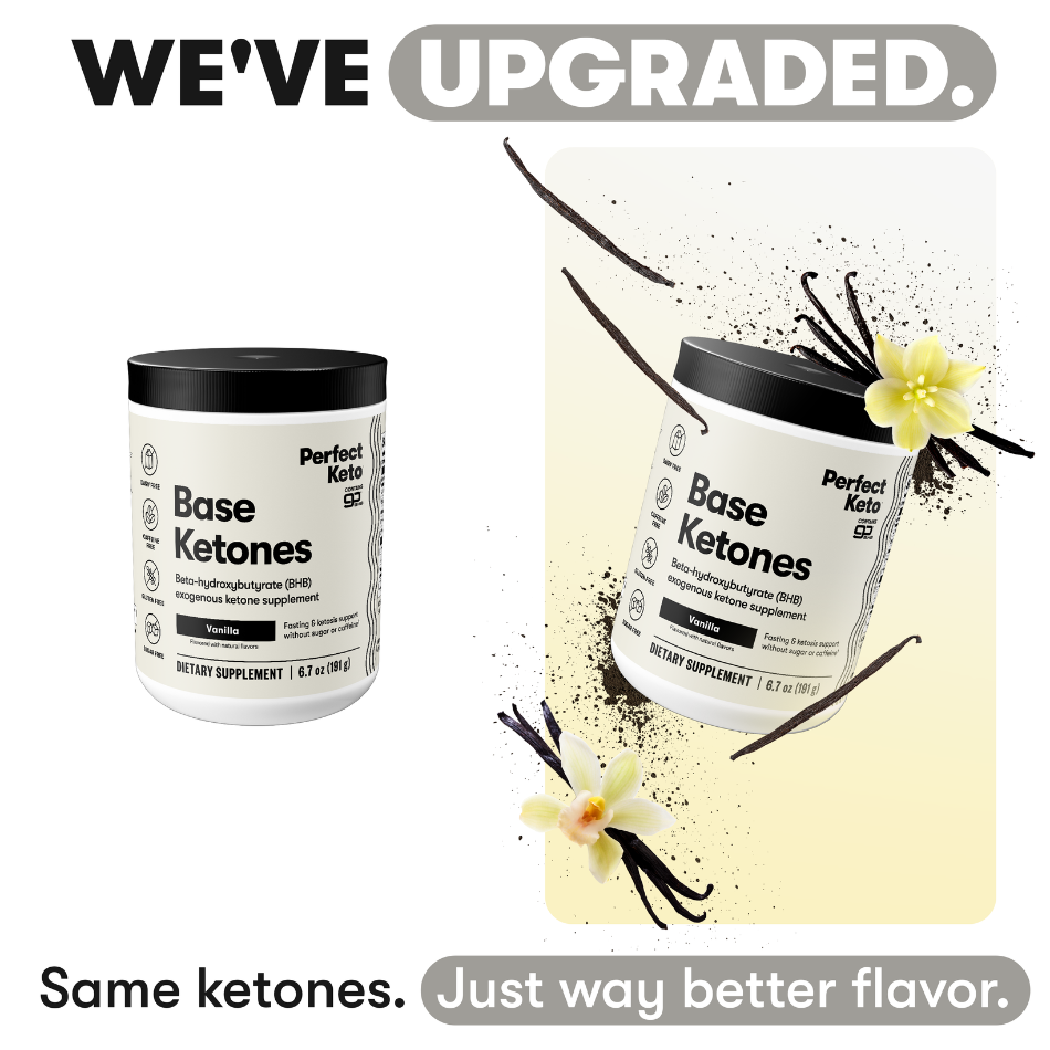 Base Ketones - Exogenous Ketones Drink Mix with goBHB® by Perfect Keto