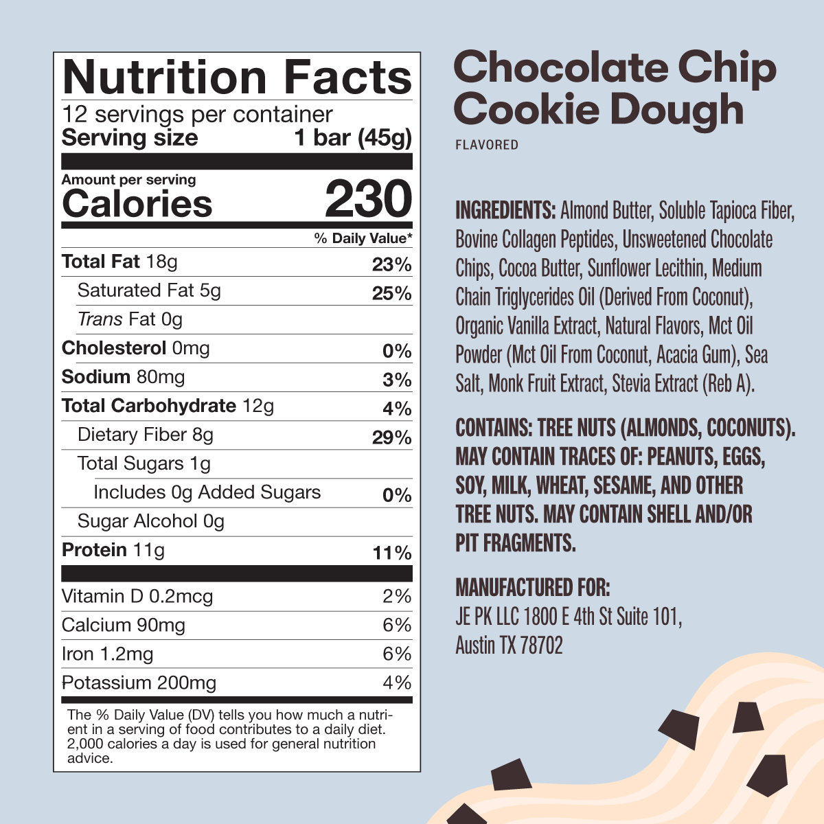 Collagen Protein Bars by Perfect Keto