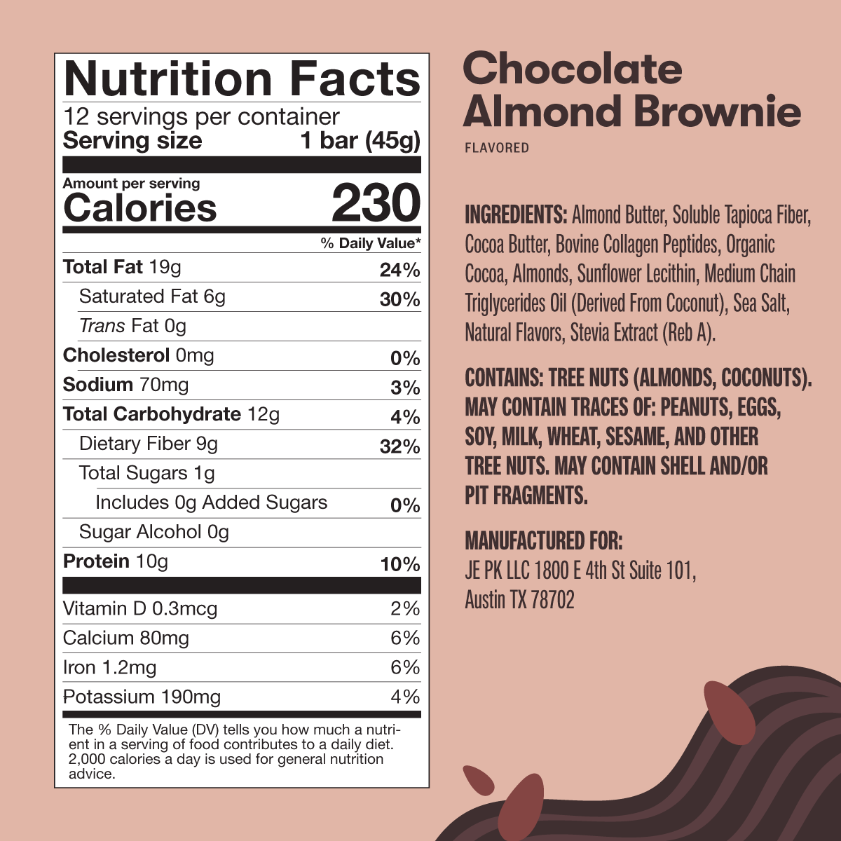 Collagen Protein Bars by Perfect Keto